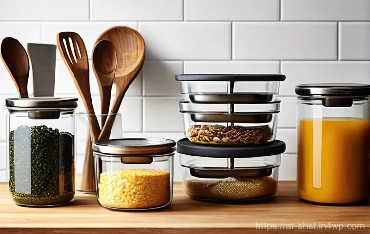 친환경 조리의 글로벌 트렌드 - **Prompt 2: Creative Cooking, Zero Waste**
A bustling yet organized kitchen scene where a woman ... 친환경 조리의 글로벌 트렌드 - **Prompt 2: Creative Cooking, Zero Waste**
A bustling yet organized kitchen scene where a woman ...