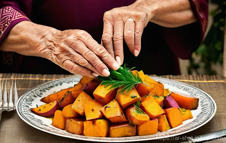 제철 재료를 활용한 친환경 요리법 - **Prompt:** A brightly lit, contemporary Arab kitchen, infused with subtle traditional design elemen... 제철 재료를 활용한 친환경 요리법 - **Prompt:** A brightly lit, contemporary Arab kitchen, infused with subtle traditional design elemen...